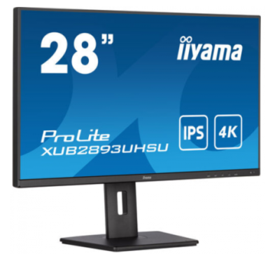 Ecran iiyama ProLite 28" IPS, UHD 4k, 3ms