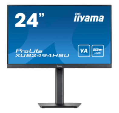 Ecran Iiyama Prolite FHD 24\' VA 75 Hz Noir