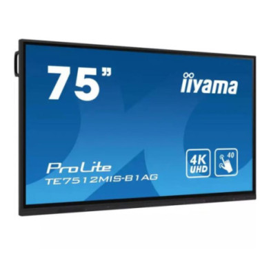 Ecran Interactif IIYAMA UHD 4K Tactile 75
