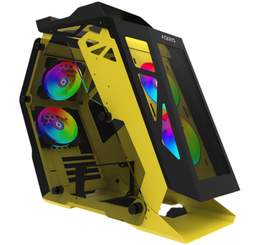 AQIRYS BOITIER SAIPH YELLOW-BLACK