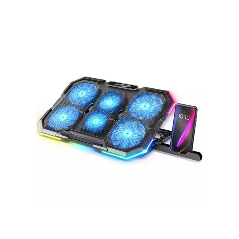 Refroidisseur pour Pc Portable de 17" SOG Airblade 700 RGB Refroidisseur pour Pc Portable de 17" SOG Airblade 700 RGB