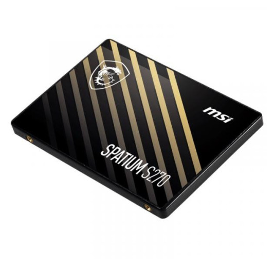 Disque dur interne SSD Sata 3 2.5" MSI Spatium S270 480Go