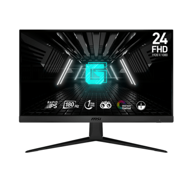 Ecran Gamer MSI G2412F 24'' FHD Fast IPS, 180 HZ, 1 ms