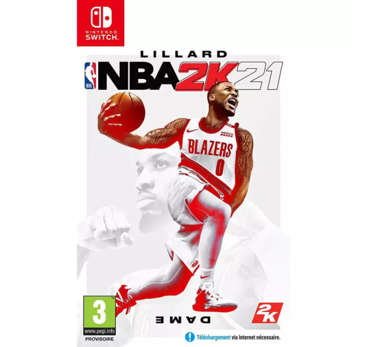 Jeu Nintendo Switch NBA 2K21 Standard
