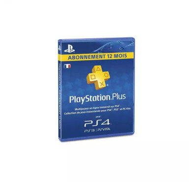 Abonnement PS4 - PlayStation Plus (12 mois)