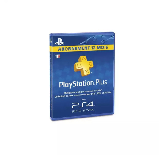 Abonnement PS4 - PlayStation Plus (12 mois)