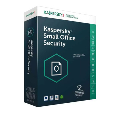 Kaspersky Small Office Security Antivirus, Licence 1an : 20 postes, 20 mobiles, 2 serveurs