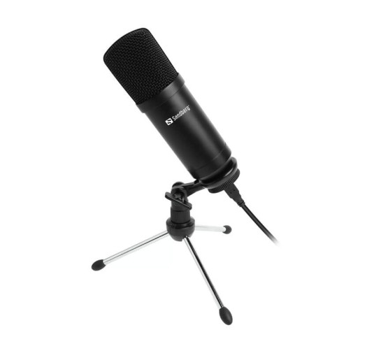 Microphone SANDBERG STREAMER - Black
