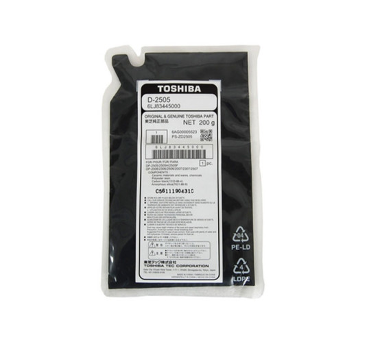 TOSHIBA DEVELOPPEUR D-2505, BLACK