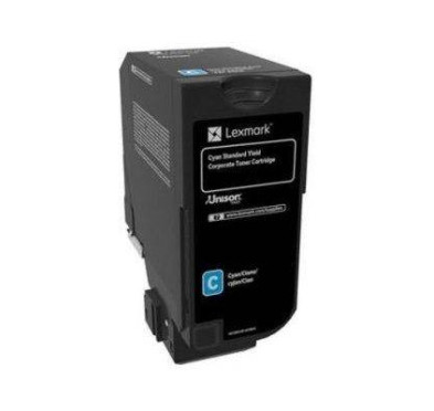 LEXMARK TONER CYAN -74C5SCE-