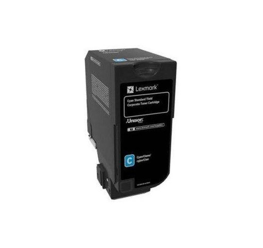 LEXMARK TONER CYAN -74C5SCE-