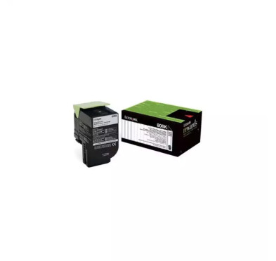LEXMARK TONER Noir -80C80K0-
