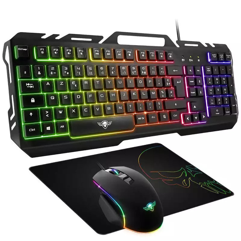 PACK Gamer SOG PRO-MK5: Clavier, Souris et Tapis
