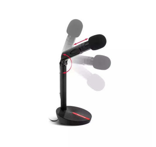 Microphone Gamer SOG Eko - Noir & rouge