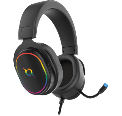 Casque Micro Gamer AQIRYS ALTAIR, RGB, Filaire, Black