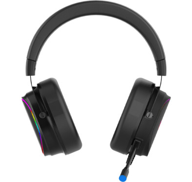 Casque Micro Gamer AQIRYS ALTAIR, RGB, Filaire, Black