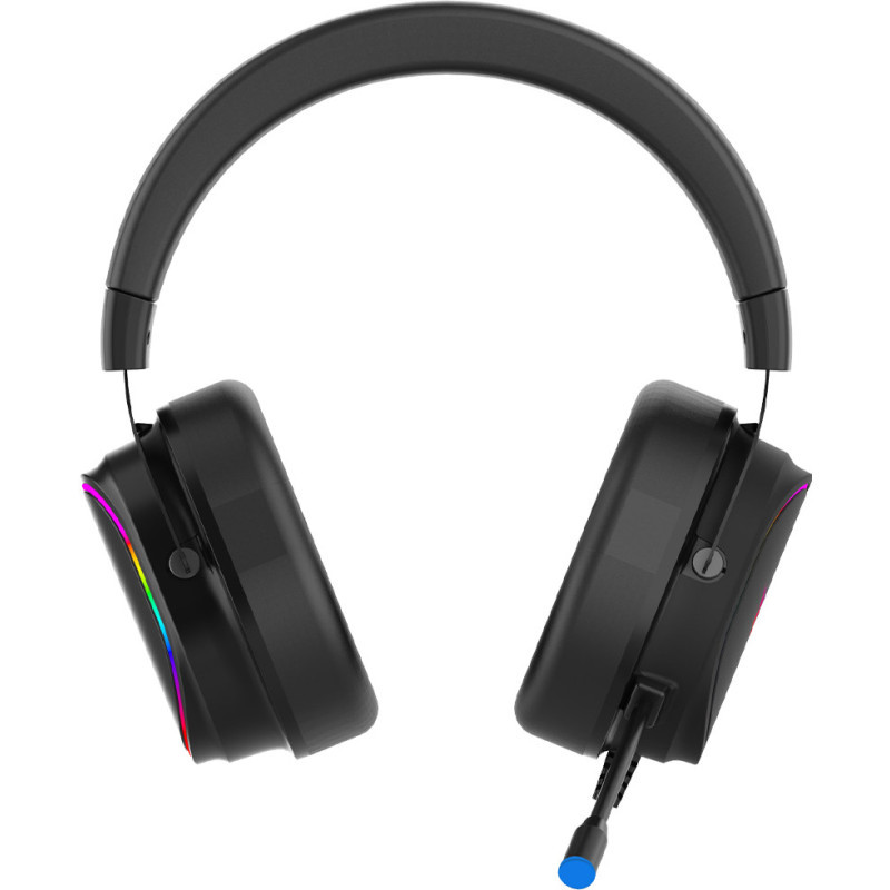 Casque Micro Gamer AQIRYS ALTAIR, RGB, Filaire, Black