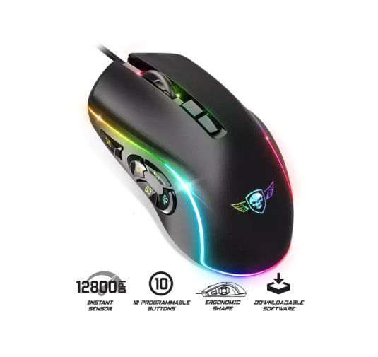 Souris Gamer SOG ELITE-M30 RGB - Noir
