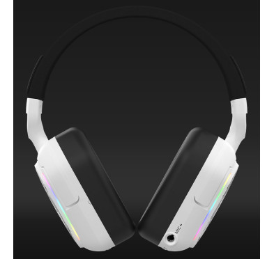 Casque Micro Gamer AQIRYS ALNAIR, RGB, Double Mode, White