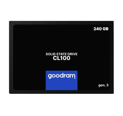 Disque Dur interne SSD GoodRam CL100 SATA III 2,5" GEN.3 -240Go