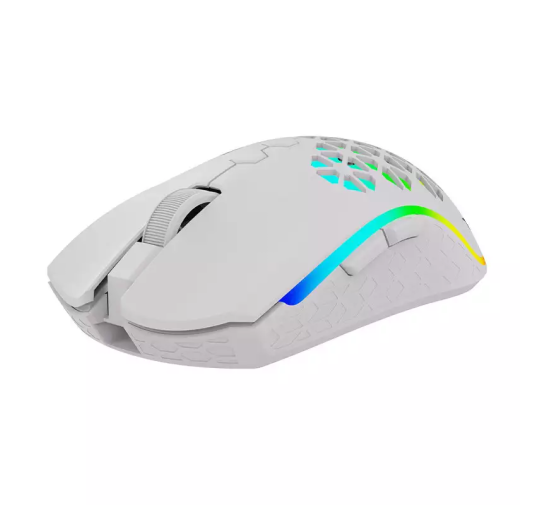 Souris Gamer AQIRYS Polaris,  RGB, (Sans fil / filaire), White