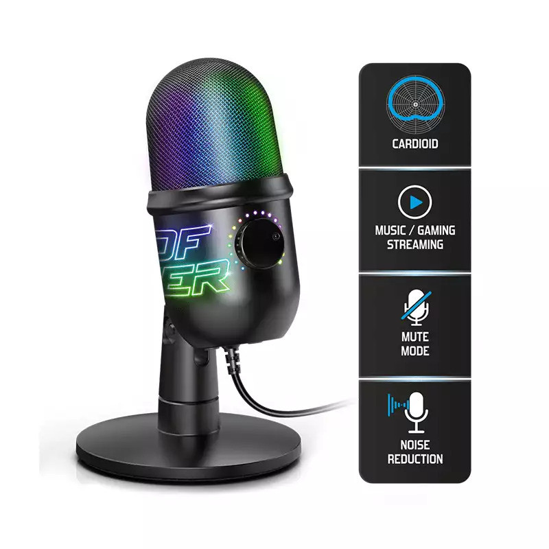 Micro Cardioïde Spirit of Gamer Eko-400 RGB