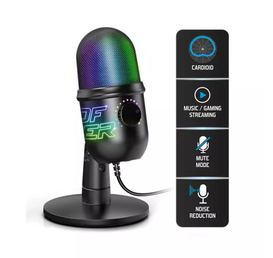 Micro Cardioïde Spirit of Gamer Eko-400 RGB