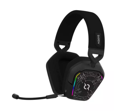 Casque Micro Gamer AQIRYS ALNAIR, RGB, Double Mode, Black