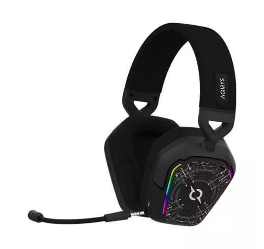 Casque Micro Gamer AQIRYS ALNAIR, RGB, Double Mode, Black