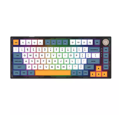 CLAVIER MÉCANIQUE AQIRYS LIBERTAS, RGB AVEC ANTI-GHOSTING, BLACK