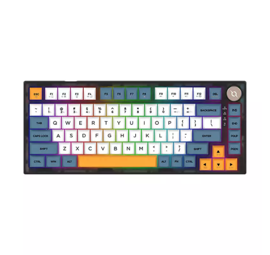 CLAVIER MÉCANIQUE AQIRYS LIBERTAS, RGB AVEC ANTI-GHOSTING, BLACK