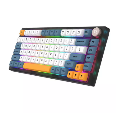 CLAVIER MÉCANIQUE AQIRYS LIBERTAS, RGB AVEC ANTI-GHOSTING, BLACK