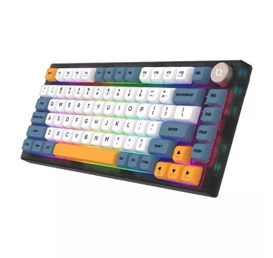 CLAVIER MÉCANIQUE AQIRYS LIBERTAS, RGB AVEC ANTI-GHOSTING, BLACK