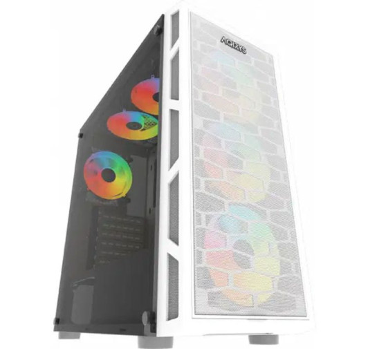 Boitier AQIRYS ARCTURUS 4 Fans ARGB - Blanc