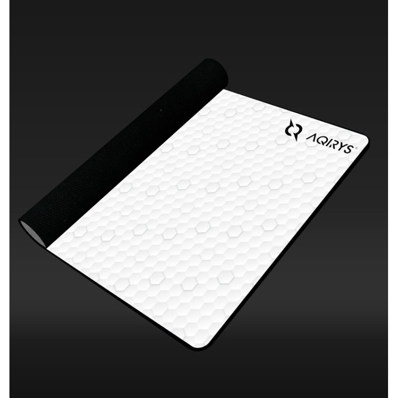 Tapis de Souris AQIRYS WEBB Extra Large XL, WHITE