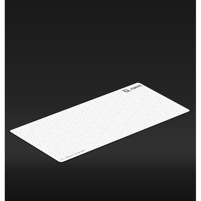 Tapis de Souris AQIRYS WEBB Extra Large XL, WHITE