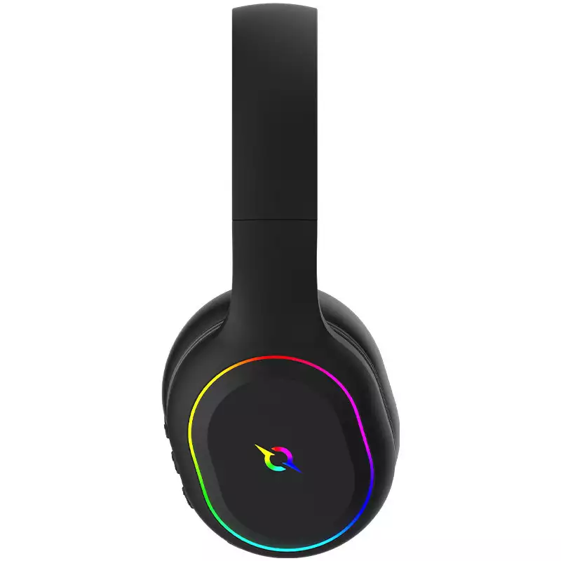 Casque Micro GAMER AQIRYS LYRA, Double (sans fil + filaire), RGB, Black
