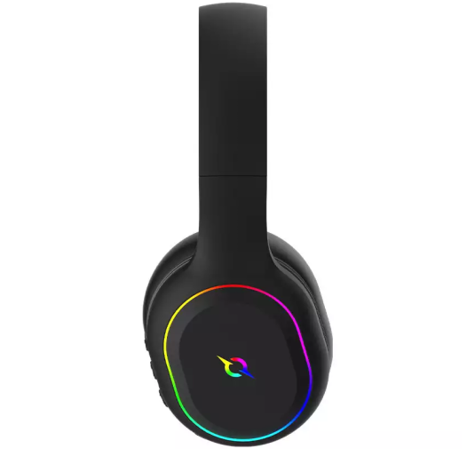 Casque Micro GAMER AQIRYS LYRA, Double (sans fil + filaire), RGB, Black