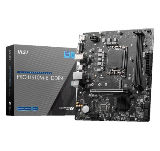 Carte Mère MSI PRO H610M-E DDR4