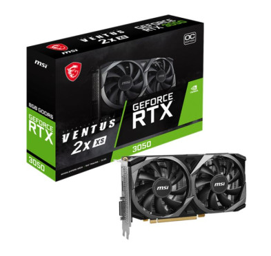 Carte Graphique MSI GeForce RTX 3050 VENTUS 2X XS 8G OC