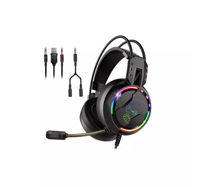Casque Gamer SOG PRO H7 RGB - Noir