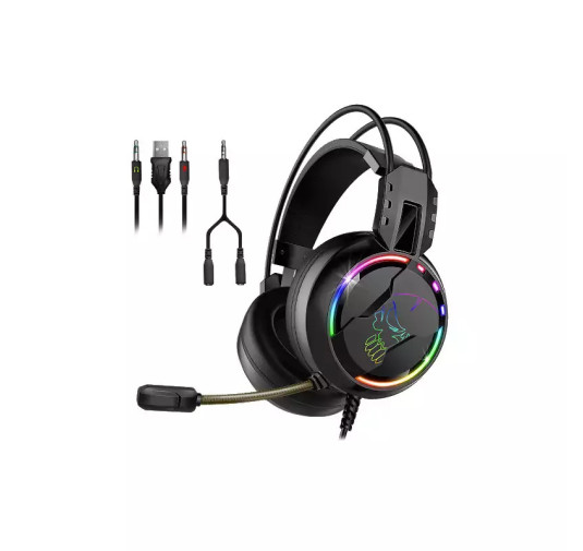 Casque Gamer SOG PRO H7 RGB - Noir