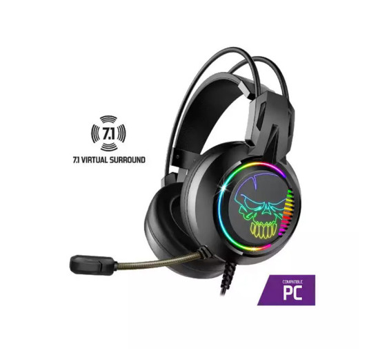Casque Gamer SOG ELITE H10 RGB - 7.1 - Noir