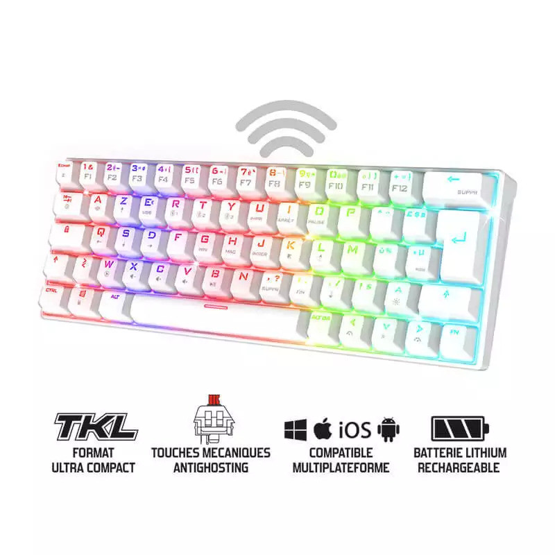 SOG XPERT-K200 : Clavier mécanique sans fil - Full anti-ghosting