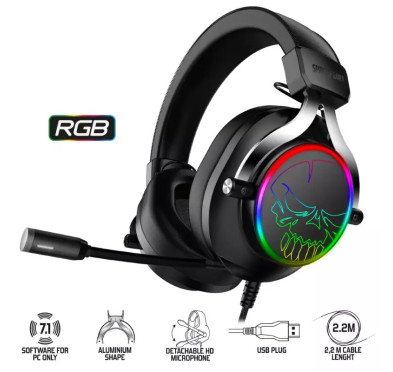 Casque Gamer SOG XPERT H600 RGB VIRTUEL 7.1 - Noir