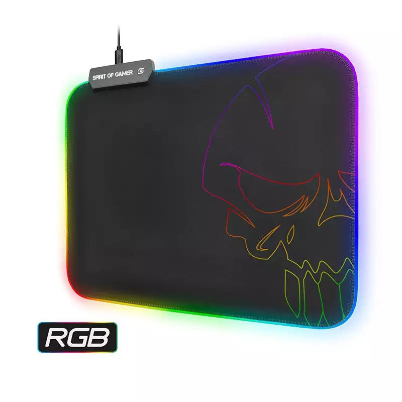 Tapis Gamer SOG Darkskull RGB - Medium