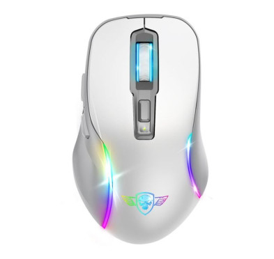 Souris Gamer Sans Fil Spirit of Gamer Elite M50 RGB -Blanc