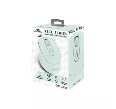 ADVANCE SOURIS FEEL GREEN SANS FIL