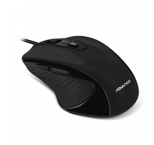 Souris Optique Filaire Advance 6D - Noir