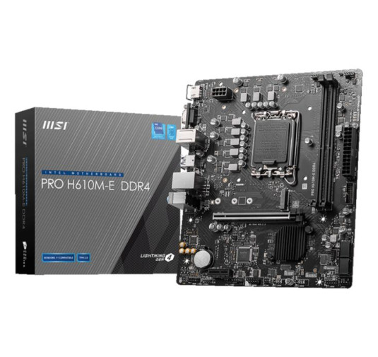 MSI CARTE MERE PRO H610M-E DDR4